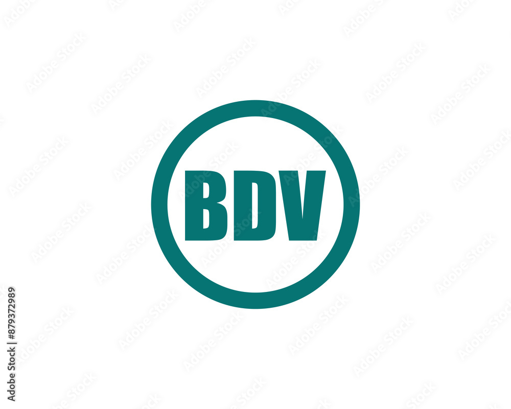 BDV Logo design vector template BDV Logo design vector template