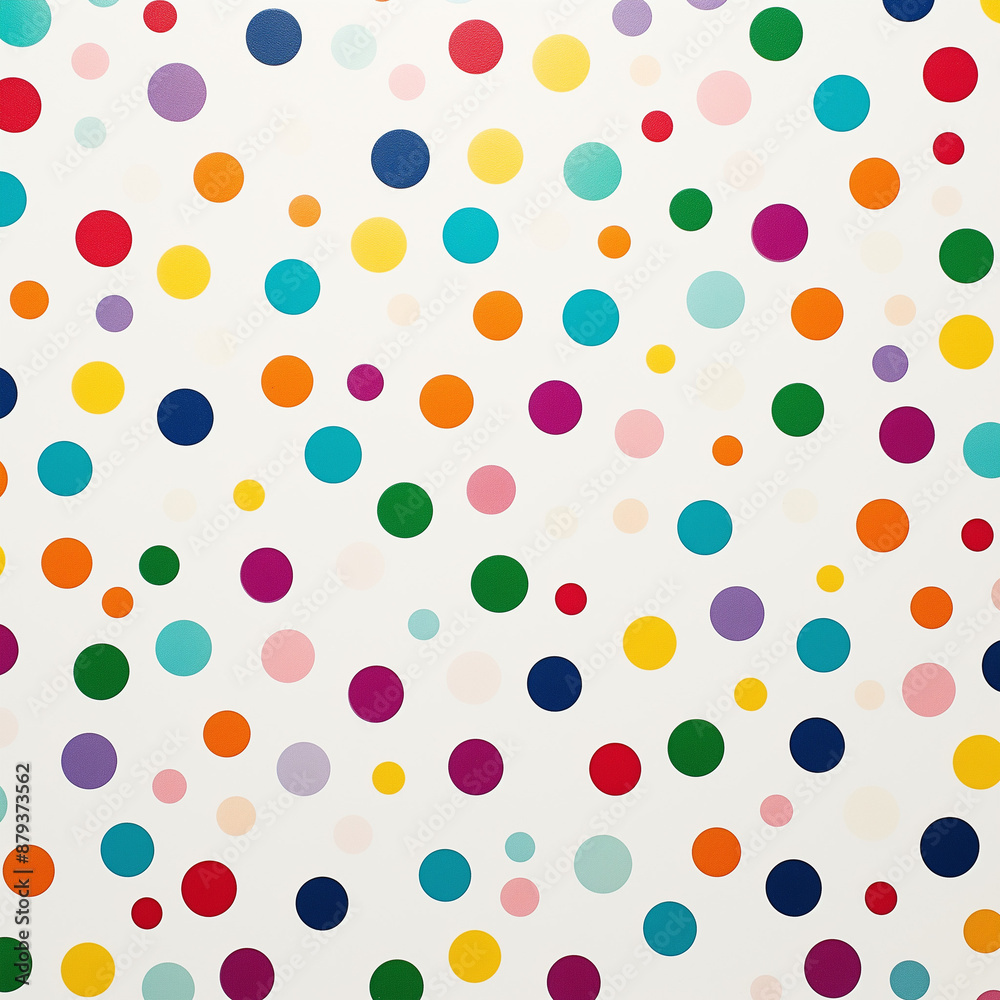 Colorful Polka Dot Pattern Colorful Polka Dot Pattern
