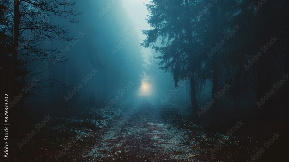 Obraz premium Mystical Forest Path
