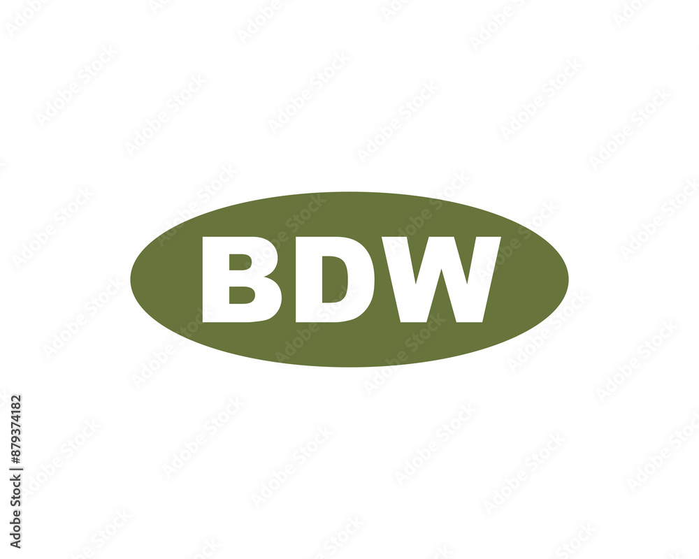BDW logo design vector template BDW logo design. BDW logo design vector template BDW logo design.
