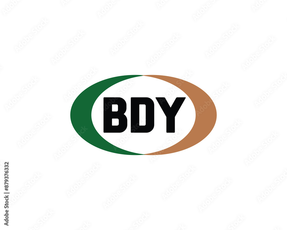 BDY Logo design vector template. BDY logo design. BDY Logo design vector template. BDY logo design.