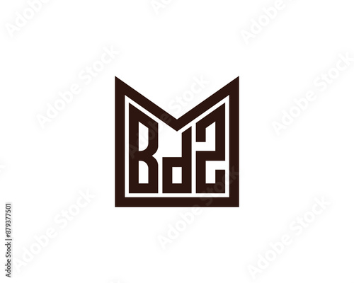 Free Download BDZ logo design vector template. BDZ logo design. - GFXLoad