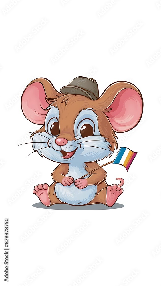 Cute Mouse Cartoon Vector Icon Illustration Cute Mouse Cartoon Vector Icon Illustration