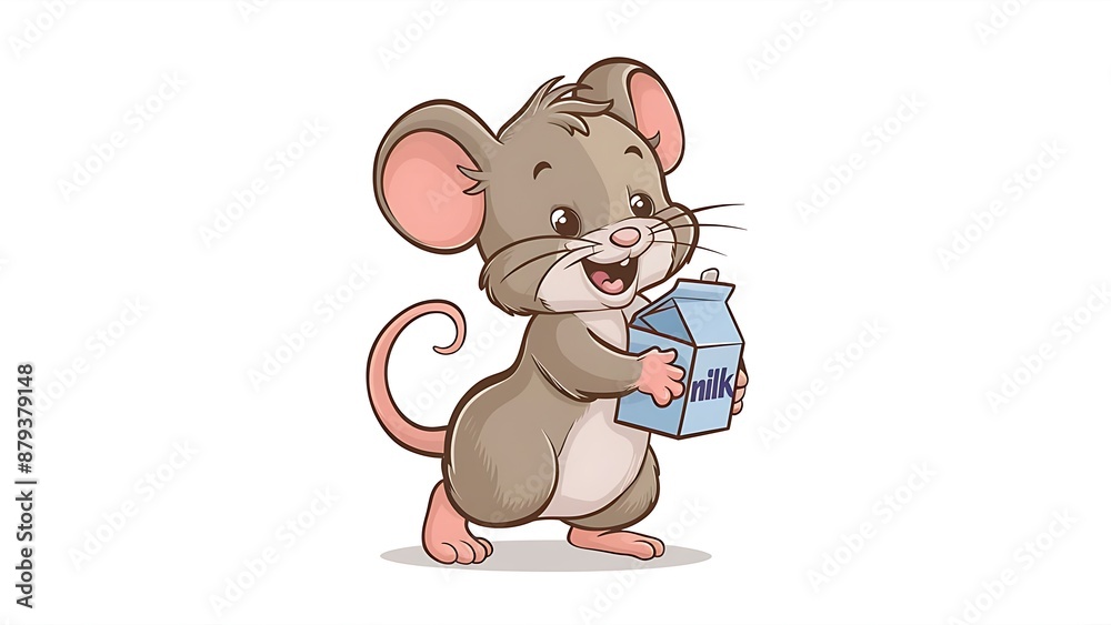Cute Mouse Cartoon Vector Icon Illustration Cute Mouse Cartoon Vector Icon Illustration