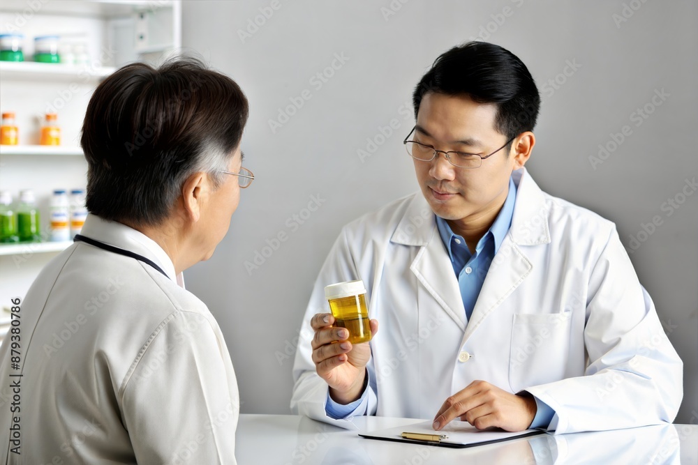 Asian Pharmacist Advising Patient on Medication
Asian Pharmacist Advising Patient on Medication