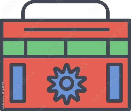 Toolbox Vector Icon