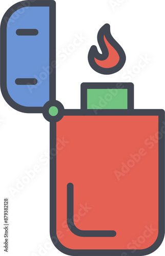 Lighter Vector Icon