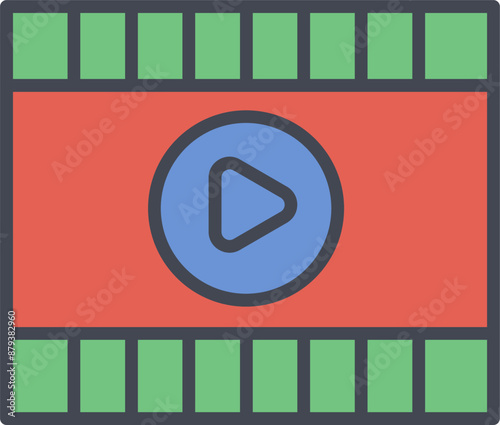 Multimedia Vector Icon