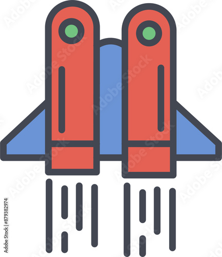 Jetpack Vector Icon