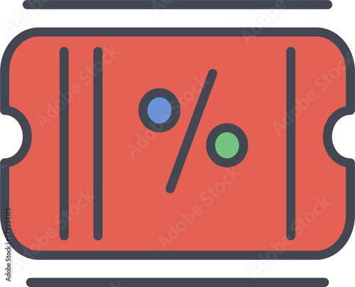 Coupon Vector Icon