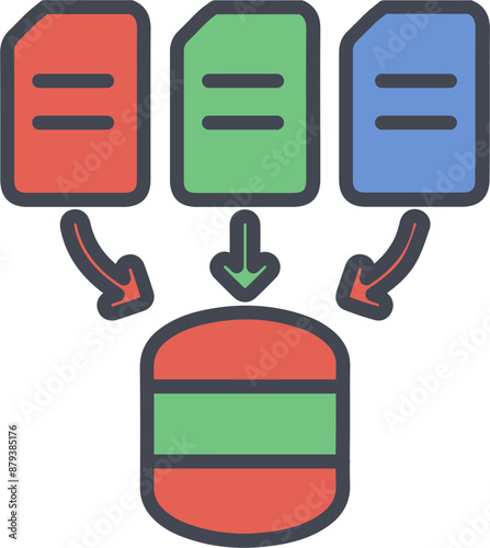 Data Collection Vector Icon