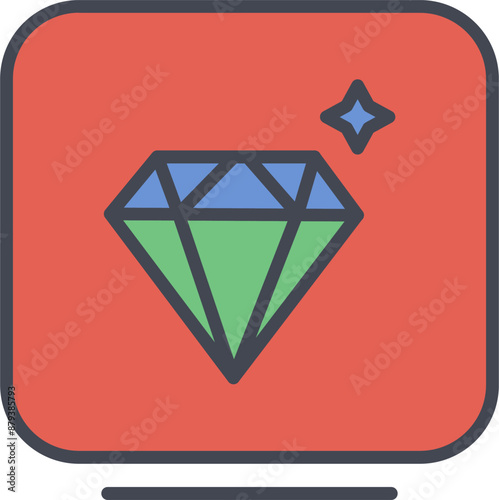 Glamour Vector Icon