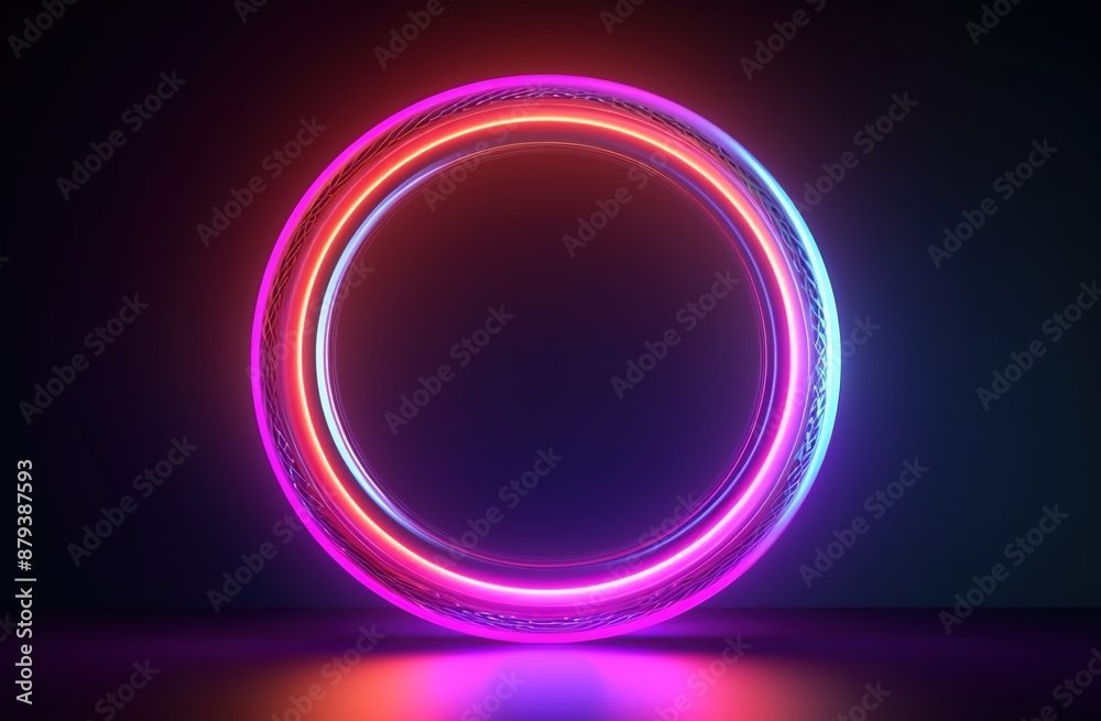 A 3D rendered backdrop of blue spatial lines, accented by an abstract, radiant energy circle with a shimmering 3D halo effect. A 3D rendered backdrop of blue spatial lines, accented by an abstract, radiant energy circle with a shimmering 3D halo effect.