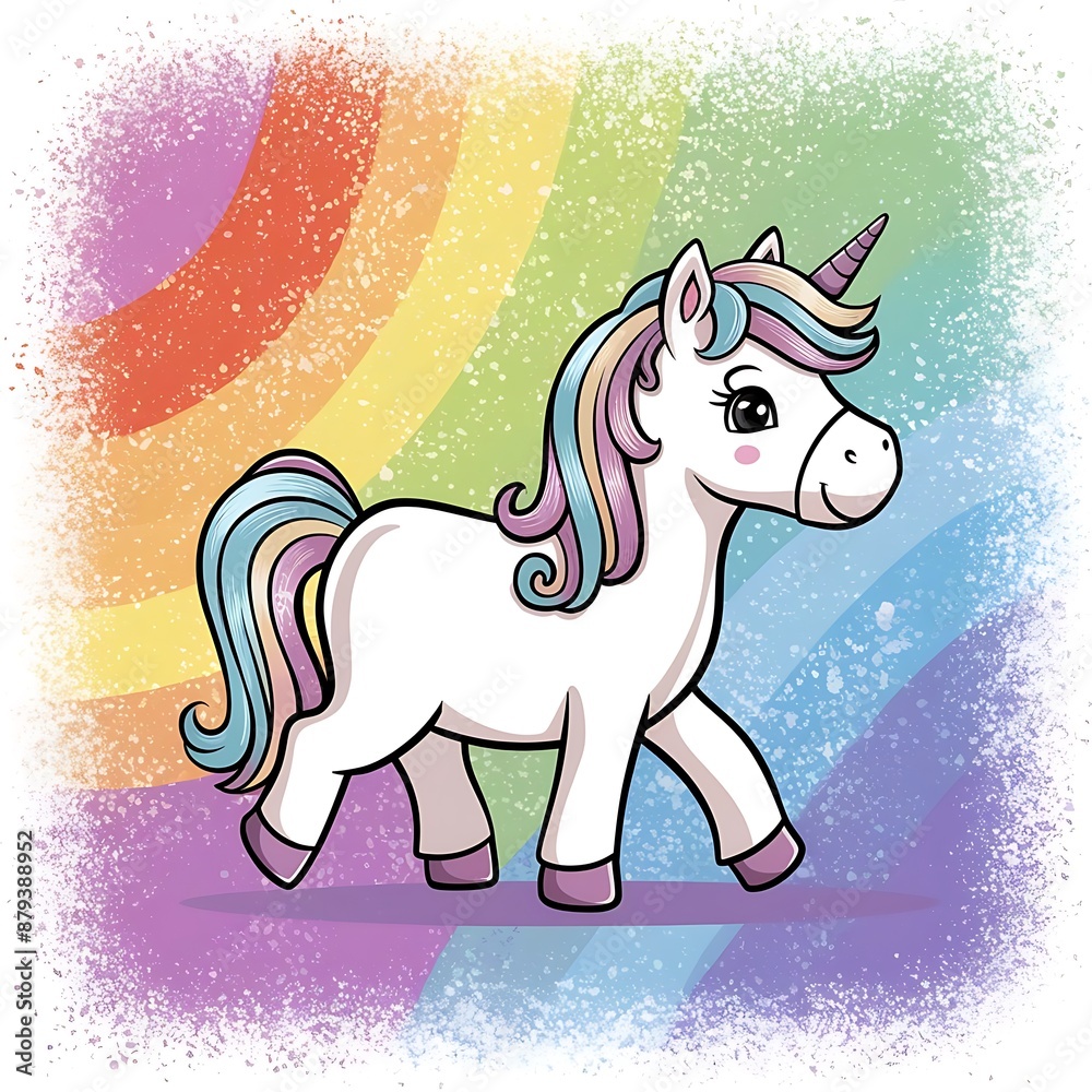 Cute unicorn Cartoon Vector Icon Illustration Cute unicorn Cartoon Vector Icon Illustration