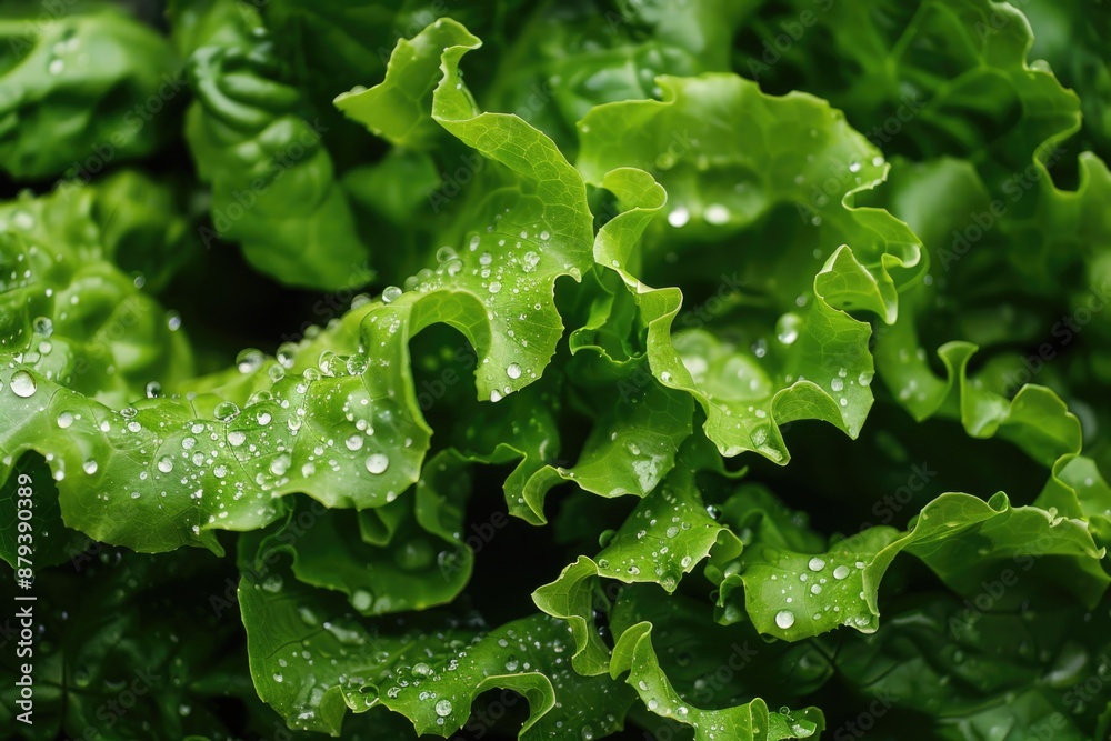 Lettuce. Fresh Raw Green Vegetable, Closeup as Healthy Ingredient Lettuce. Fresh Raw Green Vegetable, Closeup as Healthy Ingredient