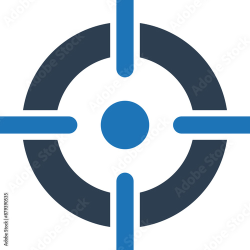 Aspirations vector Icon in Dual Tone  style