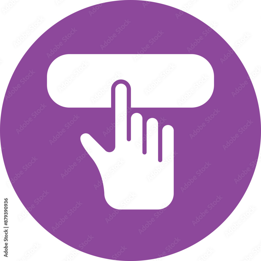 Donate Button glyph circle icon Donate Button glyph circle icon