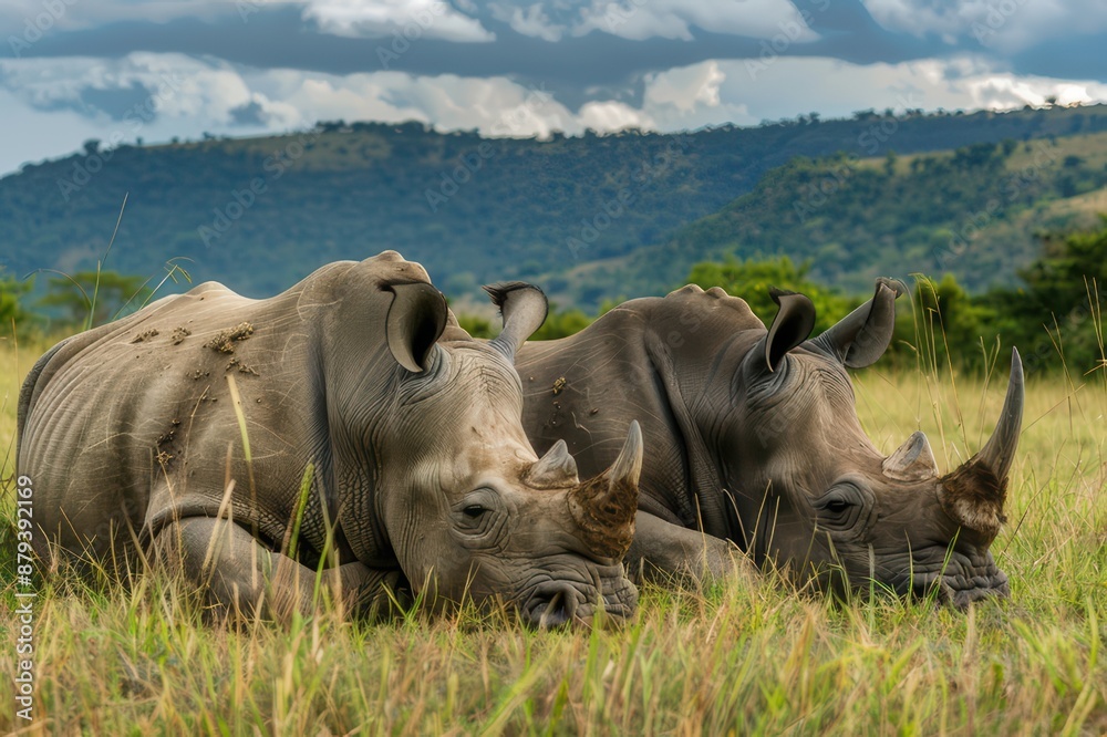 Obraz premium World Rhino Day