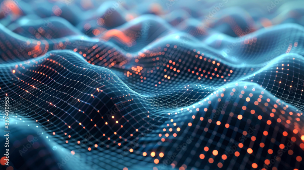 background digital wave for internet or networking, crypto, AI background digital wave for internet or networking, crypto, AI
