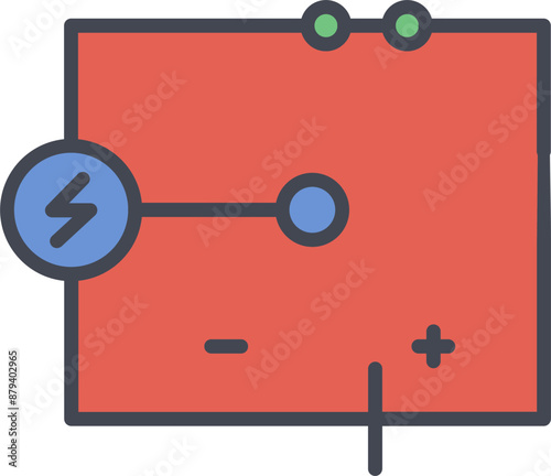Electrical Circuit Vector Icon