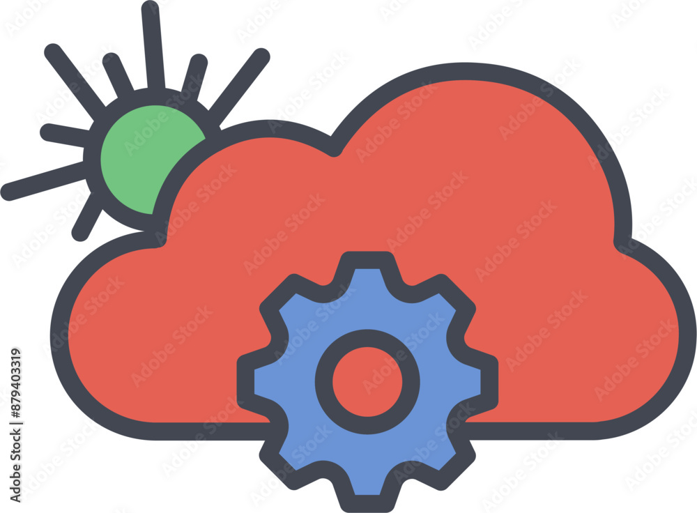 Forecast Vector Icon Forecast Vector Icon