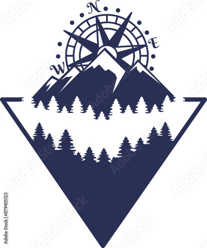 Compass Vector Graphic Design