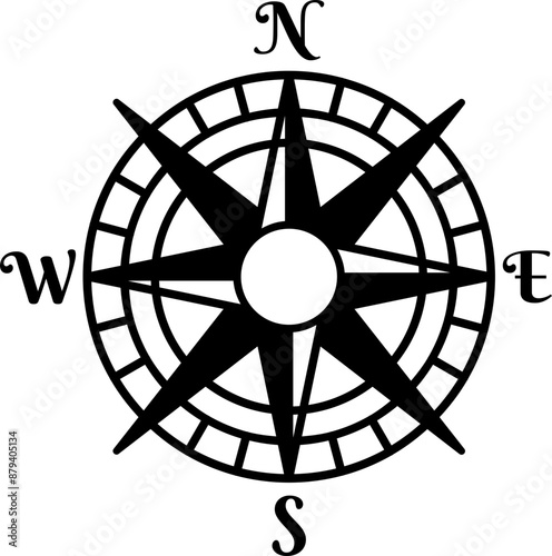 Compass Vector Graphic Design