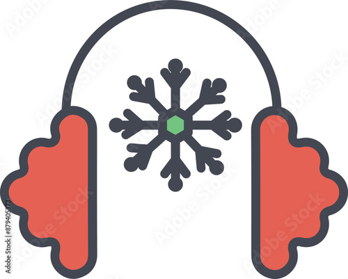 Earmuff Vector Icon