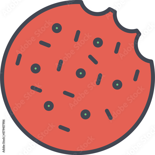 Cookie Vector Icon