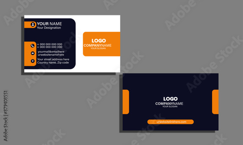 creative visiting card design template 