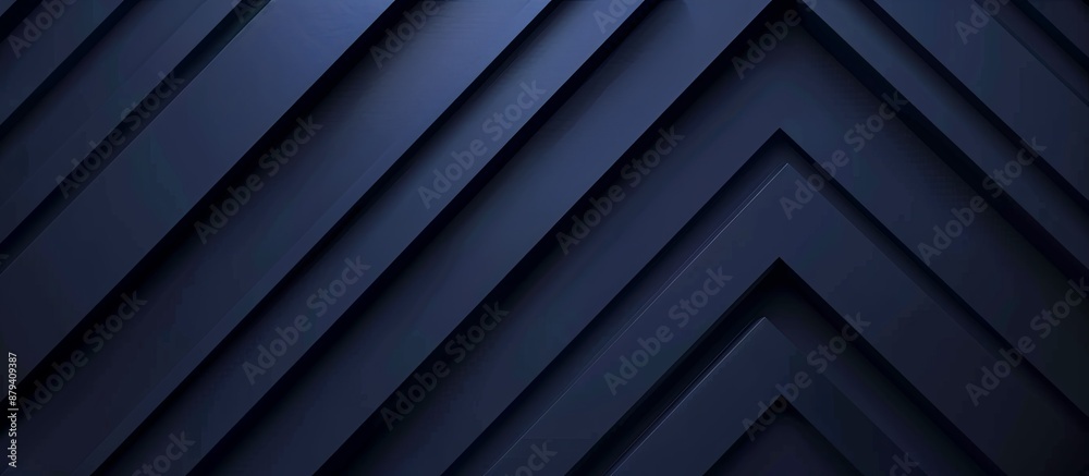Dark Blue Geometric Background with Dark Gray and Navy Lines, Black Diamond Shape, and Diagonal Stripes Creating a Three-Dimensional Space Effect Dark Blue Geometric Background with Dark Gray and Navy Lines, Black Diamond Shape, and Diagonal Stripes Creating a Three-Dimensional Space Effect
