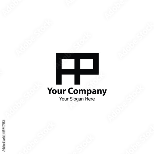 AP Monogram logo design, ideal for your brand identity AP Company.