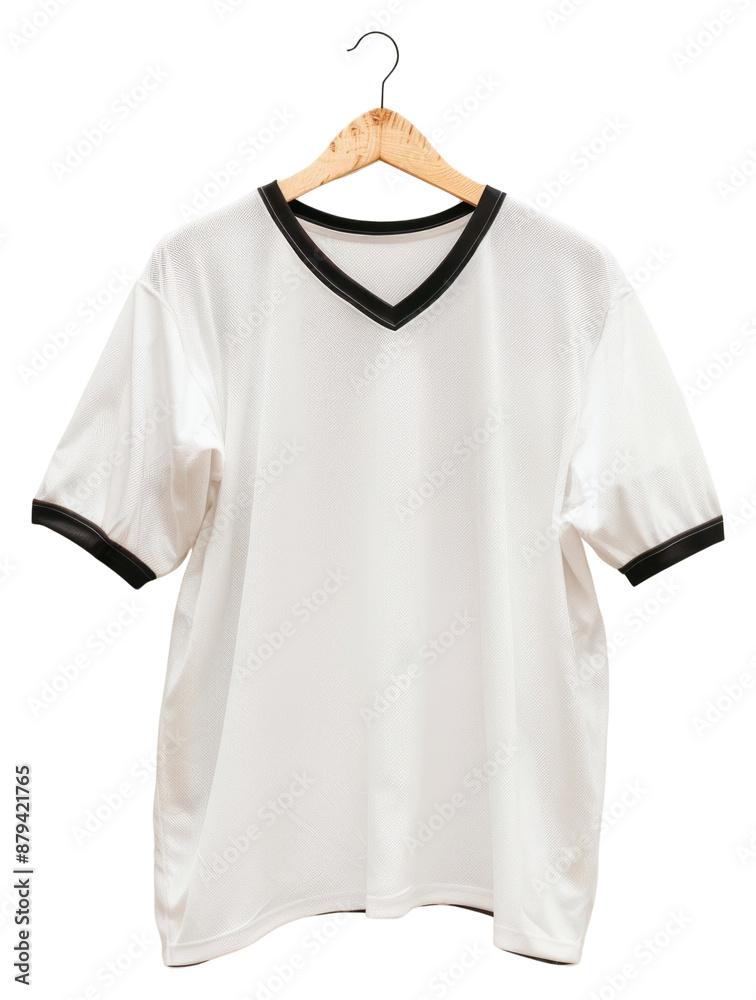 custom made wallpaper toronto digitalPNG  White V-neck sports jersey