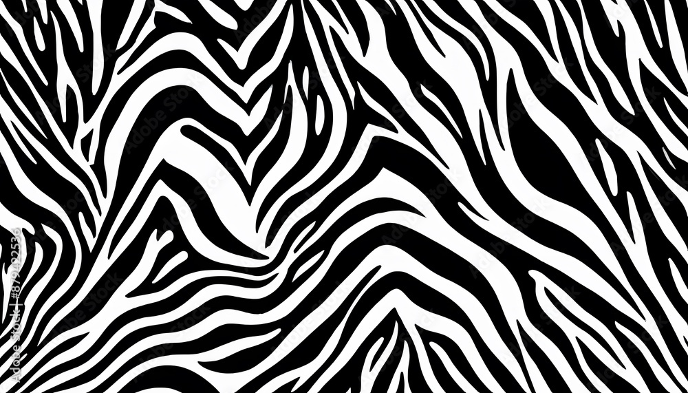Wavy and swirled brush strokes vector seamless pattern. Bold curved lines and squiggles ornament. Seamless horizontal banner with doodle bold lines. Black and white wallpaper Wavy and swirled brush strokes vector seamless pattern. Bold curved lines and squiggles ornament. Seamless horizontal banner with doodle bold lines. Black and white wallpaper