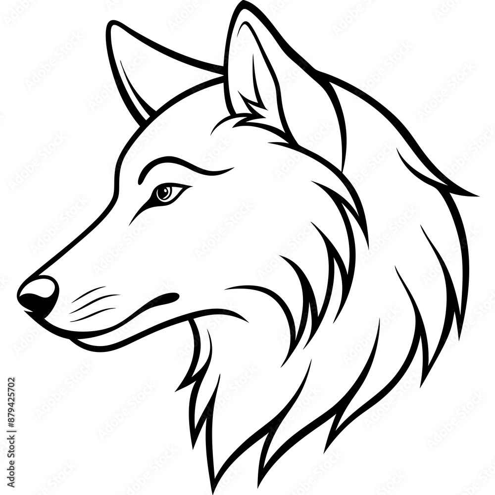 Intricate Wolf Head Line Art Vector Illustration Bundle - Perfect for Logos, Tattoos, and More. Intricate Wolf Head Line Art Vector Illustration Bundle - Perfect for Logos, Tattoos, and More.