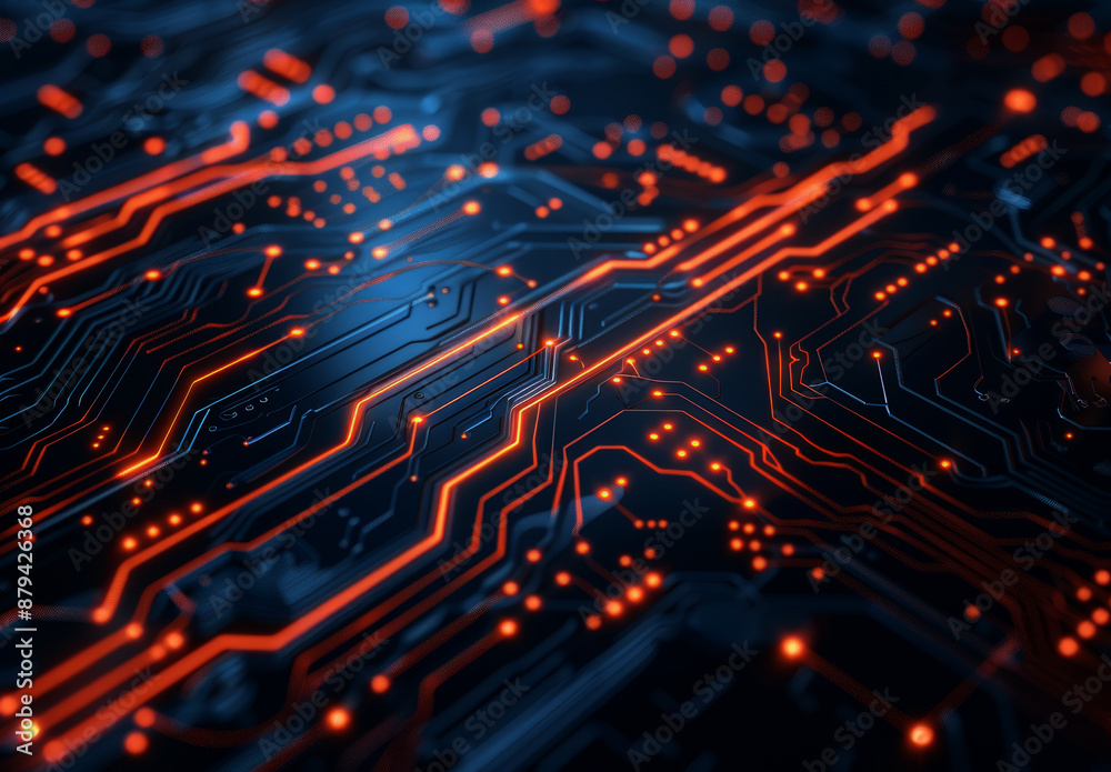 Vector design circuit board. Vector design circuit board.