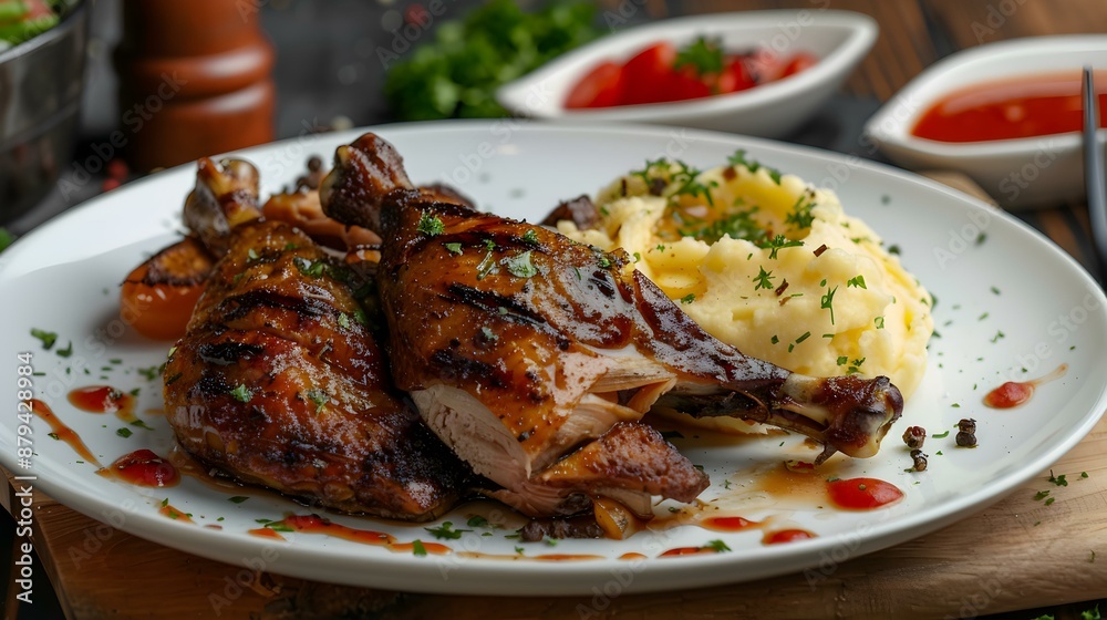 Roast duck is juicy and flavorful duck fried picture Roast duck is juicy and flavorful duck fried picture