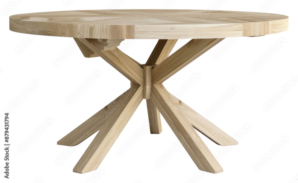 PNG Wooden round dining table furniture white background appliance. PNG Wooden round dining table furniture white background appliance.