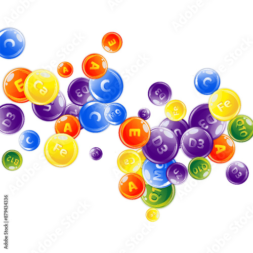 Vitamins and minerals complex. Multivitamins
