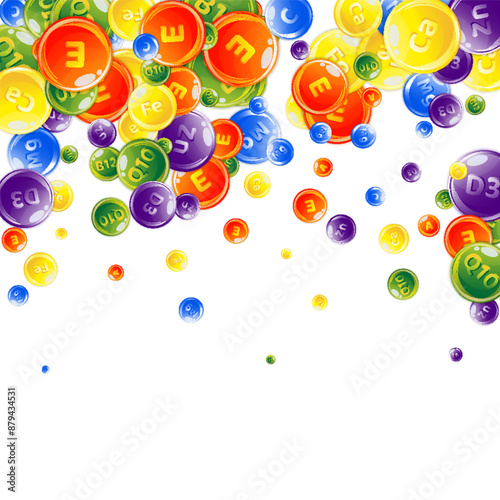 Vitamins and minerals complex. Multivitamins