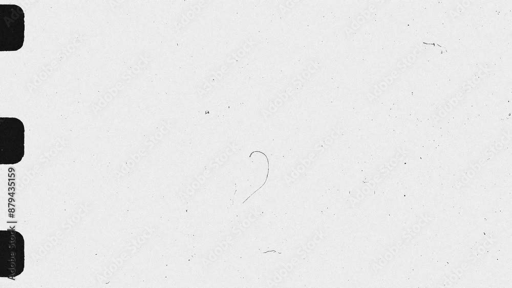 Minimalist noise and scratches old film dynamic look, old film noise texture