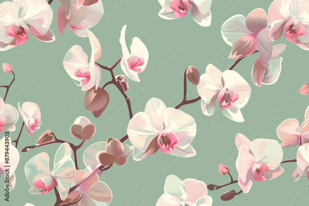 A vibrant top-down view of a diverse mix of flowers bathed in sunlight. Beautiful simple AI generated image in 4K, unique.