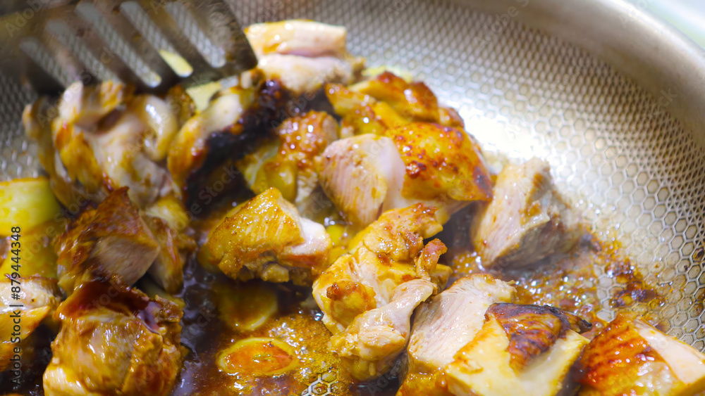 Stir -fried, tender fried chicken pieces, chicken, Laler, nine -story tower, Taiwan cuisine, Stir -fried, tender fried chicken pieces, chicken, Laler, nine -story tower, Taiwan cuisine,