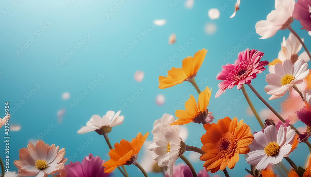 花 春 花畑 自然 青空 咲く カラフル 成長 生命力 美しさ ピンク 黄色 花弁 屋外 日光 フレッシュ 植物 青 緑 和み 花 春 花畑 自然 青空 咲く カラフル 成長 生命力 美しさ ピンク 黄色 花弁 屋外 日光 フレッシュ 植物 青 緑 和み