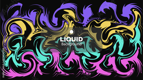 colorful abstract background, fluid, abstract liquid