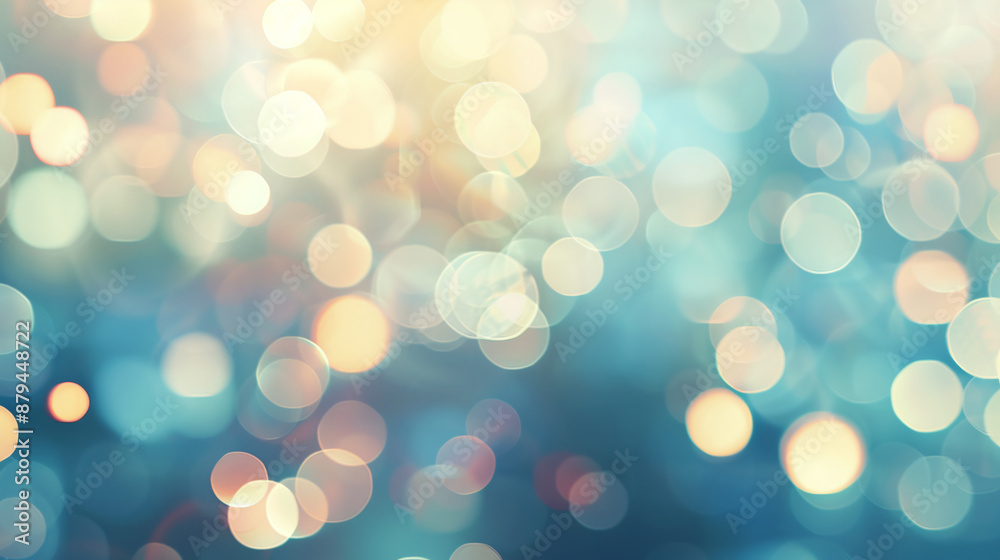 Fototapeta premium Minimalist Blurred Background: Elegant and Stylish Abstract Bokeh