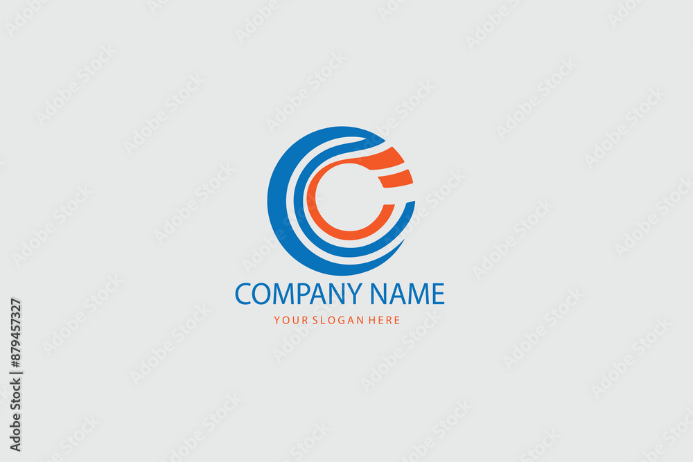 Modern and Minimal layered letter C logo, simple initial C monogram logo vector template Modern and Minimal layered letter C logo, simple initial C monogram logo vector template