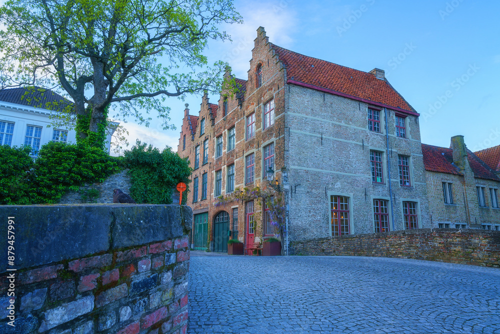 Φωτογραφία Old Town of Bruges, Belgium, Groenerei, famous landmark