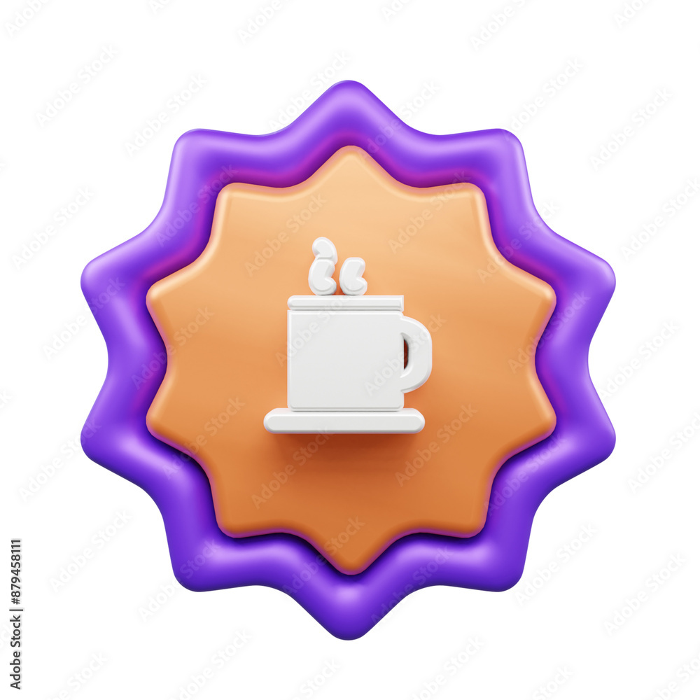 Obraz premium User Interface 3d icon illustration