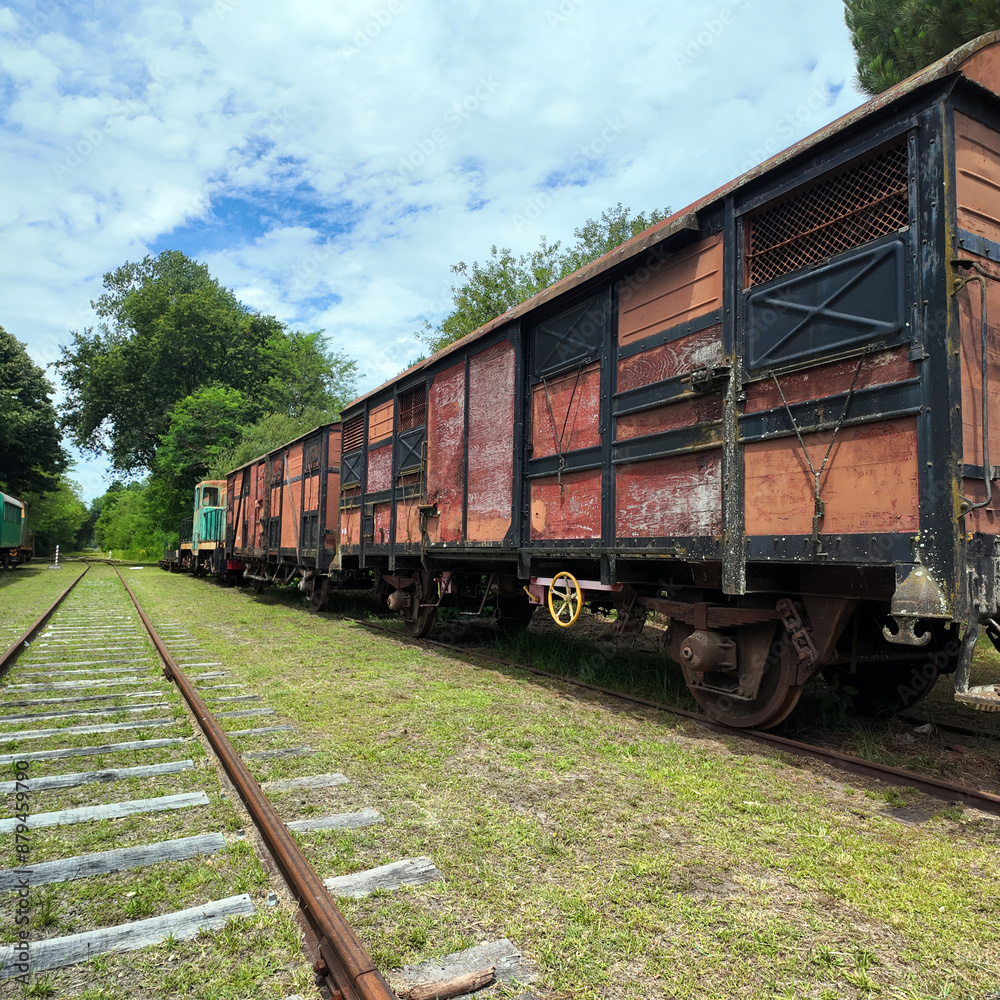 Obraz premium Vieux wagon